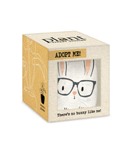Load image into Gallery viewer, Pot, 3in, Ceramic, Dexter the Bunny with Glasses