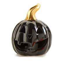 Load image into Gallery viewer, LED Ceramic Jack-o-Lantern Decor, 3 Styles