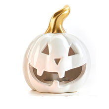 Load image into Gallery viewer, LED Ceramic Jack-o-Lantern Decor, 3 Styles