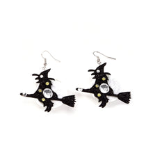 Load image into Gallery viewer, Flashing Halloween Glitter Earrings, 4 Styles