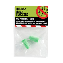 Load image into Gallery viewer, Grouch Holiday Music Blocker Ear Plugs
