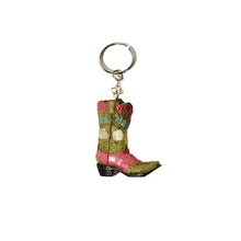 Load image into Gallery viewer, Cowboy Boot Keychain, 2.5in, 12 Styles