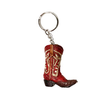 Load image into Gallery viewer, Cowboy Boot Keychain, 2.5in, 12 Styles