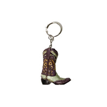 Load image into Gallery viewer, Cowboy Boot Keychain, 2.5in, 12 Styles