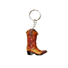 Load image into Gallery viewer, Cowboy Boot Keychain, 2.5in, 12 Styles