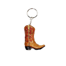 Load image into Gallery viewer, Cowboy Boot Keychain, 2.5in, 12 Styles