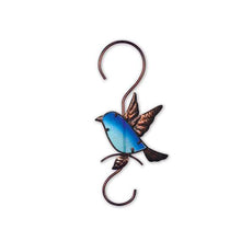 Load image into Gallery viewer, Metal & Glass Critter Garden Hook, 12in