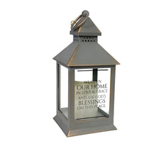 Load image into Gallery viewer, Family/Home Lantern with LED Candle, 11in, 4 Asst
