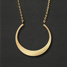 Load image into Gallery viewer, Scout Refined Necklace, Crescent, Gold
