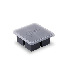 Load image into Gallery viewer, Peak Cup Cubes Freezer Tray, 4 Cubes, Charcoal