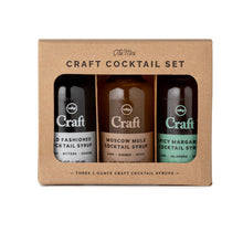 Load image into Gallery viewer, Craft Cocktail Syrup, 3 Pack Set