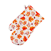 Load image into Gallery viewer, Pumpkin Spice Oven Mitt/Pot Holder Set