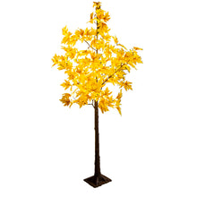 Load image into Gallery viewer, Lighted In/Outdoor Golden Sugar Maple Tree, 6ft