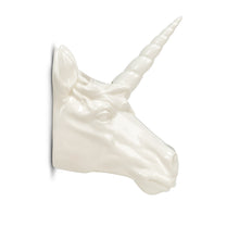 Load image into Gallery viewer, Pot, 1.5in, Ceramic, Unicorn Head Wall Planter