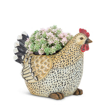Load image into Gallery viewer, Pot, 3.5in, Ceramic, Black Tail Rooster