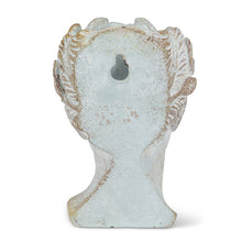 Load image into Gallery viewer, Pot, 4in, Cement, Goddess Head Wall Planter