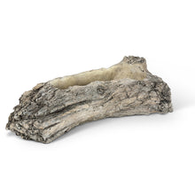 Load image into Gallery viewer, Planter, 12in, Cement, Slim Faux Log