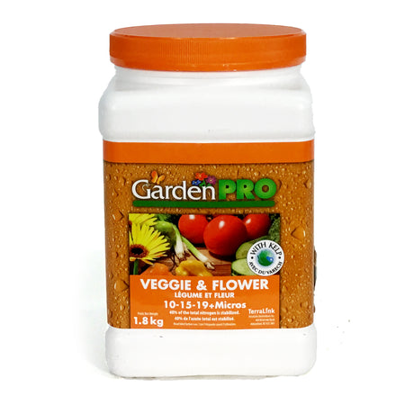 GardenPRO Veggie & Flower 10-15-19, 1.8 kg
