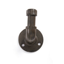 Load image into Gallery viewer, Cast Iron Industrial Pipe Wall Hook, 3 Styles