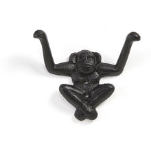 Load image into Gallery viewer, Cast Iron Monkey Double Wall Hook, 3 Styles