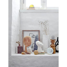 Load image into Gallery viewer, Hand-Carved Teak Wood Face Resting on Hand