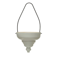 Load image into Gallery viewer, Planter, 8in, Terracotta, White Hanging Cone