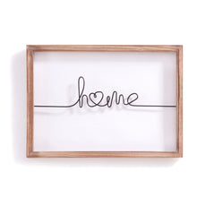 Load image into Gallery viewer, Framed Metal Sentiment Wall Decor, Family