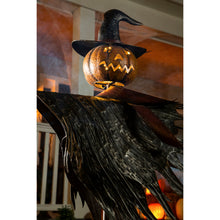 Load image into Gallery viewer, Oversized Jack O'Lantern Scarecrow Stake, 67.5in