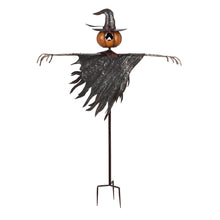 Load image into Gallery viewer, Oversized Jack O'Lantern Scarecrow Stake, 67.5in