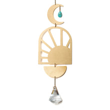 Load image into Gallery viewer, Sunshine & Turquoise Suncatcher