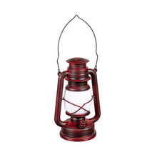 Load image into Gallery viewer, LED Battery-Operated Lodge Lantern, Red