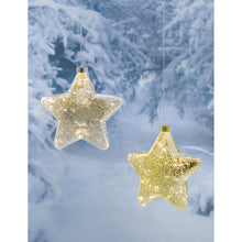 Load image into Gallery viewer, Outdoor LED Star Shaped Ornament, 8.5in, 2 Colours