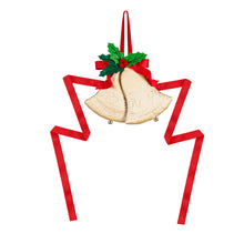 Load image into Gallery viewer, Oversized Tree Topper/Decor, Gold Bells