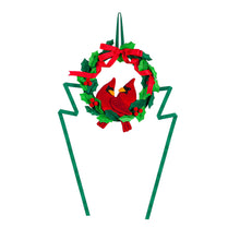Load image into Gallery viewer, Oversized Tree Topper/Decor, Wreath/Cardinals