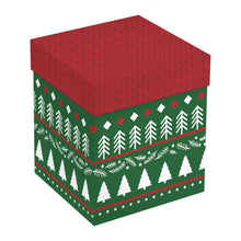 Load image into Gallery viewer, Stemless Wine Glass w/ Box, Sweater Weather Trees
