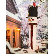Load image into Gallery viewer, Snowman 3D Windsock, 48in