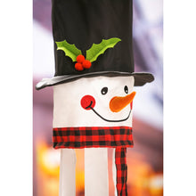 Load image into Gallery viewer, Snowman 3D Windsock, 48in