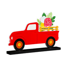 Load image into Gallery viewer, Wood Truck Decor with 8 Seasonal Icons, 9pc Set