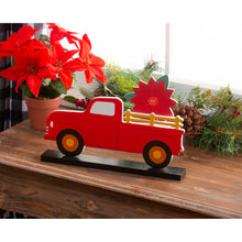 Load image into Gallery viewer, Wood Truck Decor with 8 Seasonal Icons, 9pc Set