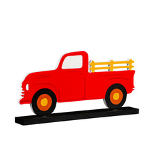 Load image into Gallery viewer, Wood Truck Decor with 8 Seasonal Icons, 9pc Set