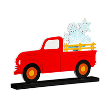 Load image into Gallery viewer, Wood Truck Decor with 8 Seasonal Icons, 9pc Set