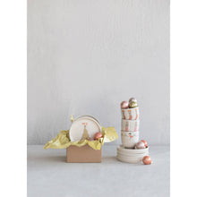 Load image into Gallery viewer, Hand-Painted Stoneware Plate w/ Holiday Icon, 5in