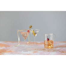 Load image into Gallery viewer, Glass Cocktail Ornament, 3in