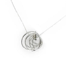 Load image into Gallery viewer, Andie Multi Circle Necklace, Silver