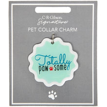 Load image into Gallery viewer, Totally Pawsome Pet Collar Charm
