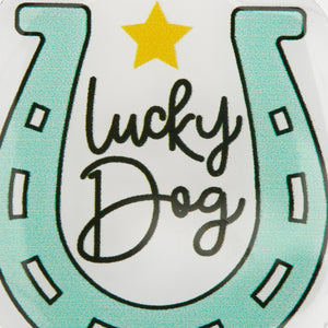 Lucky Dog Pet Collar Charm