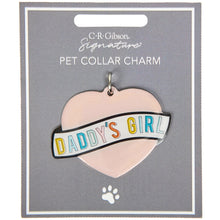 Load image into Gallery viewer, Daddy&#39;s Girl Pet Collar Charm
