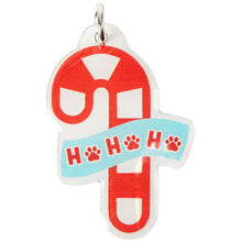 Load image into Gallery viewer, Candy Cane Pet Collar Charm