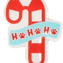 Load image into Gallery viewer, Candy Cane Pet Collar Charm