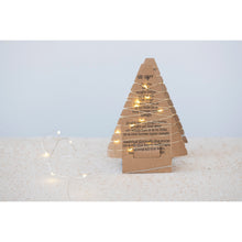 Load image into Gallery viewer, LED String Lights on Paper Tree Card, 82in